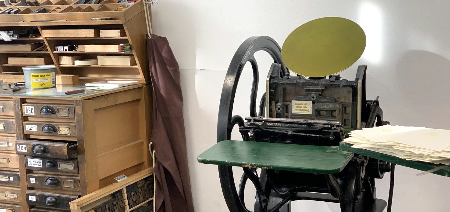 Druckworkshop Buchdruck Letterpress